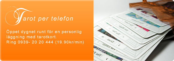 Tarot per telefon - Öppet dygnet runt för en personlig läggning med tarotkort Tarot per telefon - Öppet dygnet runt för en personlig läggning med tarotkort